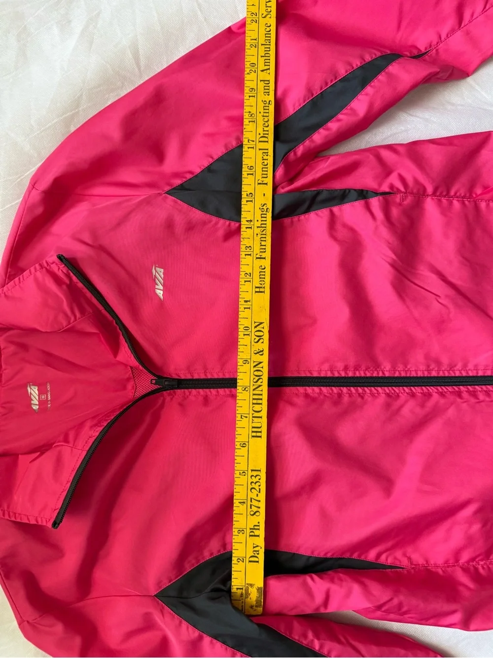 Avia Hot Pink and Black Athletic Track Set